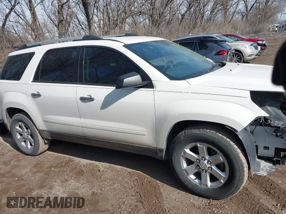 2014 GMC Acadia SLE with VIN 1GKKRNED4EJ255490, listed as a IAAI auction lot 41586012 with 158,644 mi miles and . Bid and sale history available at carsss.com. Image 13.