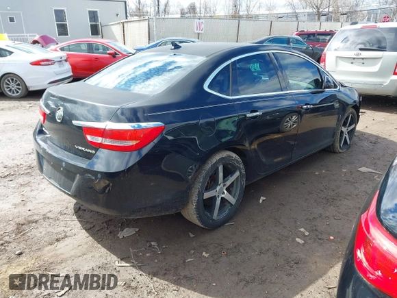 2012 Buick Verano Leather Group with VIN 1G4PS5SK9C4146880, listed as a IAAI auction lot 41741398 with 178,909 mi miles. Bid and sale history available at carsss.com. Image 4.