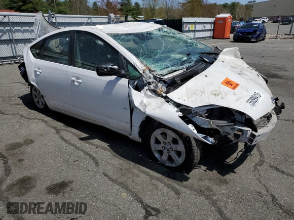 2007 Toyota Prius with VIN JTDKB20U977618050, listed as a Copart auction lot 55099415 with Not Provided miles and Salvage Title. Bid and sale history available at DreamBid. Image 4.