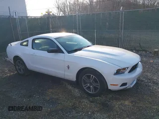 2010 Ford Mustang V6 with VIN 1ZVBP8AN7A5155689, listed as a IAAI auction lot 41775195 with 179,353 mi miles and . Bid and sale history available at DreamBid. Image 1.