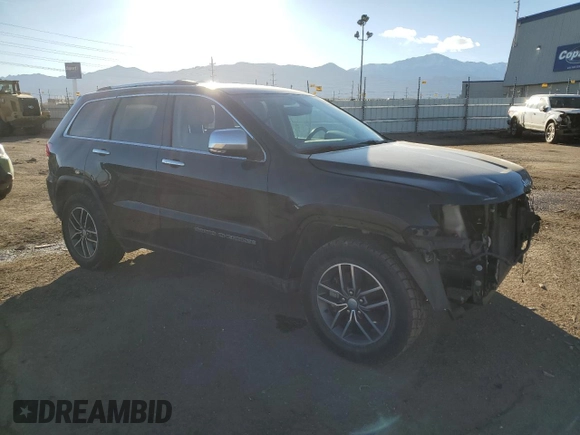 2017 Jeep Grand Cherokee Limited with VIN 1C4RJFBT9HC633685, listed as a Copart auction lot 42513125 with 59,141 mi miles and Salvage title. Bid and sale history available at DreamBid. Image 4.