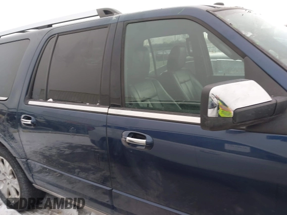 2015 Ford Expedition Max Platinum with VIN 1FMJK1MT3FEF26302, listed as a IAAI auction lot 41286061 with 147,659 mi miles and . Bid and sale history available at DreamBid. Image 13.