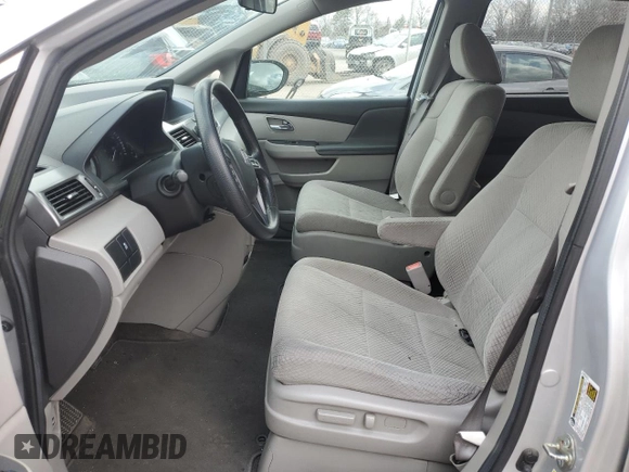 2014 Honda Odyssey LX с VIN 5FNRL5H26EB038147, выставлен на аукционе Copart как лот 50993035 с пробегом Не указан миль и Списание • Salvage title. История ставок и продаж доступна на DreamBid. Изображение 7.