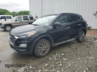 2021 Hyundai Tucson Ultimate with VIN KM8J3CAL0MU388606, listed as a Copart auction lot 58484875 with 65,255 mi miles and Salvage title. Bid and sale history available at DreamBid. Image 1.