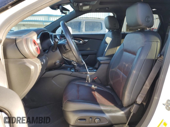 2019 Chevrolet Blazer RS with VIN 3GNKBJRS8KS678589, listed as a Copart auction lot 50307615 with 57,979 mi miles and Salvage Title. Bid and sale history available at DreamBid. Image 7.