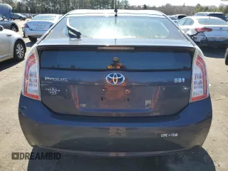 2013 Toyota Prius One with VIN JTDKN3DU8D5662863, listed as a Copart auction lot 48520015 with 87,596 mi miles and Clean Title. Bid and sale history available at DreamBid. Image 6.