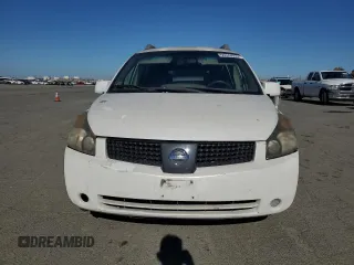 2006 Nissan Quest S Special Edition z VIN 5N1BV28U86N103414, wystawiony jako Copart lot #56344695 z przebiegiem 3 318 mil mil oraz Szkoda całkowita • Salvage title. Historia ofert i sprzedaży dostępna na DreamBid. Obrazek 5.