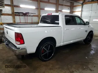 2021 Ram 1500 Classic SLT with VIN 1C6RR6LG4MS530241, listed as a Copart auction lot 88260105 with 76,839 mi miles and Salvage Title. Bid and sale history available at carsss.com. Image 3.