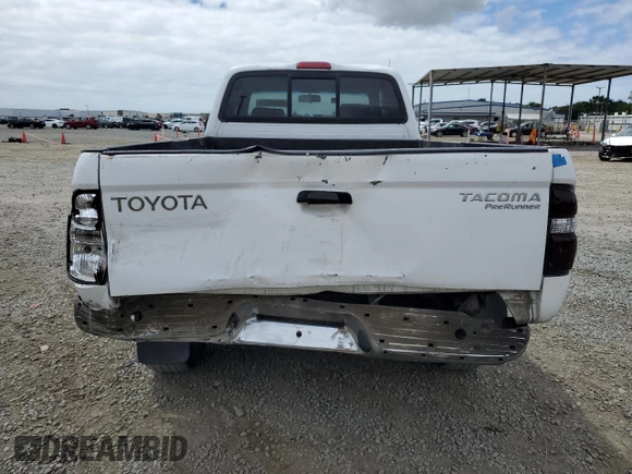 2001 Toyota Tacoma PreRunner with VIN 5TESM92N61Z838478, listed as a Copart auction lot 53168835 with 370,184 mi miles and Salvage title. Bid and sale history available at DreamBid. Image 6.