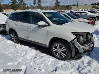 2018 Honda Pilot EX-L with VIN 5FNYF5H50JB003868, listed as a Copart auction lot 43184505 with 108,501 mi miles and Salvage Title. Bid and sale history available at carsss.com. Image 4.