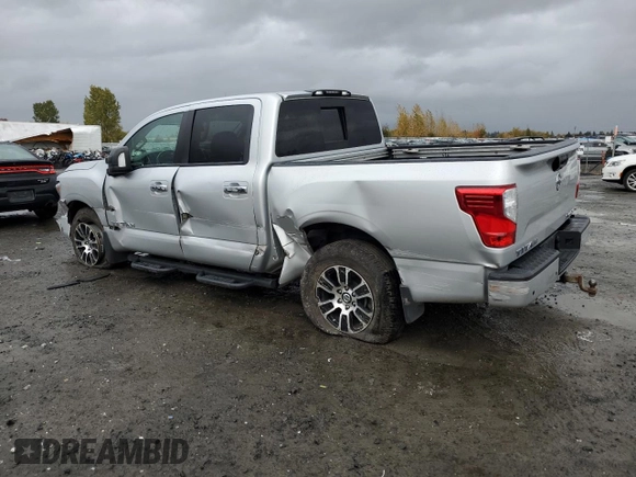 2021 Nissan Titan SV with VIN 1N6AA1ED9MN500876, listed as a Copart auction lot 78286054 with 50,882 mi miles and Salvage title. Bid and sale history available at DreamBid. Image 2.