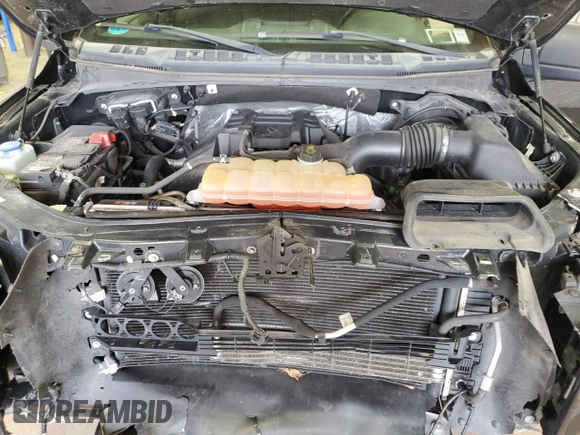 2017 Ford F-150 XL with VIN 1FTEX1EP3HFA17932, listed as a Copart auction lot 57824625 with 98,342 mi miles and Salvage title. Bid and sale history available at DreamBid. Image 11.