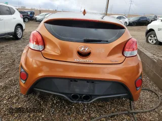 2014 Hyundai Veloster Turbo with VIN KMHTC6AE4EU193525, listed as a Copart auction lot 47676345 with 170,415 mi miles and Clean Title. Bid and sale history available at carsss.com. Image 6.