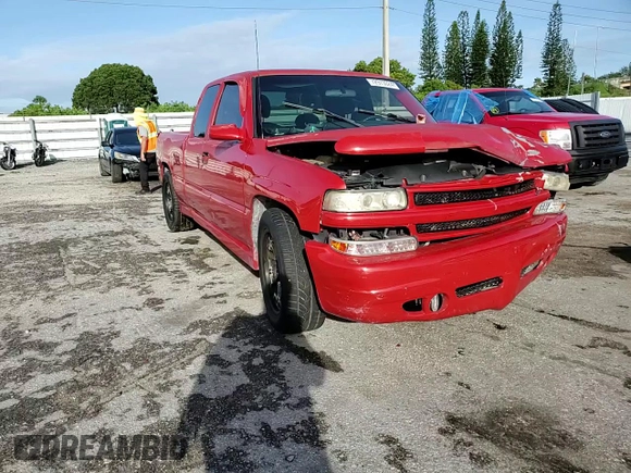 2000 Chevrolet Silverado 1500 with VIN 2GCEC19W1Y1363174, listed as a Copart auction lot 72973024 with Not Provided miles and Salvage Title. Bid and sale history available at DreamBid. Image 11.
