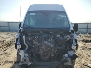 2023 Ford Transit Cargo with VIN 1FTBR1X85PKA18265, listed as a Copart auction lot 46714385 with 62,737 mi miles and Salvage Title. Bid and sale history available at DreamBid. Image 5.