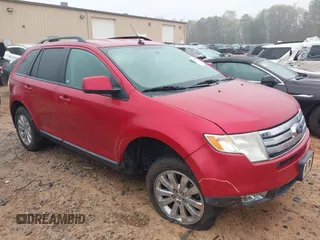 2010 Ford Edge SEL with VIN 2FMDK3JC7ABA64019, listed as a IAAI auction lot 41937308 with 121,579 mi miles. Bid and sale history available at carsss.com. Image 1.