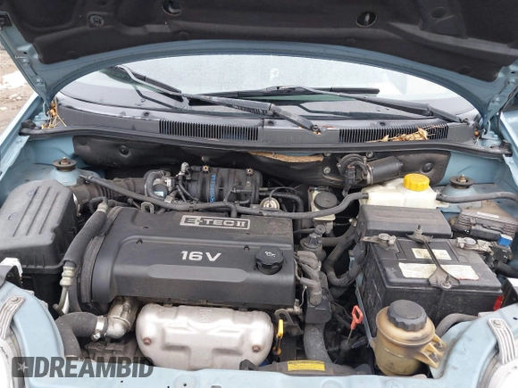 2006 Chevrolet Aveo LS with VIN KL1TD66616B563708, listed as a IAAI auction lot 41543322 with 120,824 mi miles and . Bid and sale history available at DreamBid. Image 10.