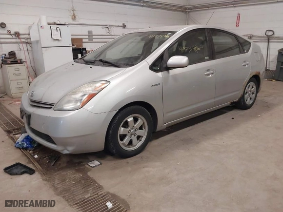 2007 Toyota Prius with VIN JTDKB20U577659565, listed as a IAAI auction lot 41973486 with 1 mi miles. Bid and sale history available at carsss.com. Image 2.