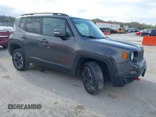 2017 Jeep Renegade Deserthawk with VIN ZACCJBCB2HPF51653, listed as a IAAI auction lot 41994419 with 115,444 mi miles and . Bid and sale history available at DreamBid. Image 1.