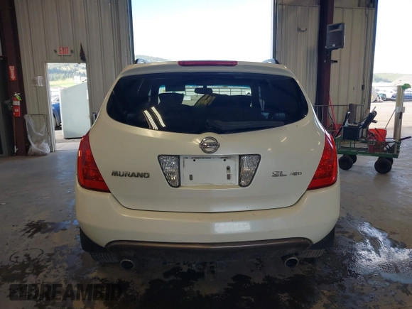 2003 Nissan Murano SL with VIN JN8AZ08W13W214133, listed as a IAAI auction lot 42057504 with 163,751 mi miles and . Bid and sale history available at DreamBid. Image 16.