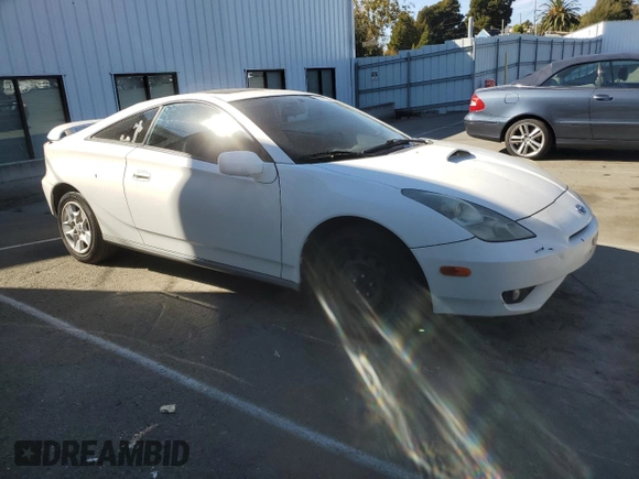 2003 Toyota Celica GT with VIN JTDDR32T430162072, listed as a Copart auction lot 77878114 with 234,461 mi miles and Clean Title. Bid and sale history available at carsss.com. Image 4.