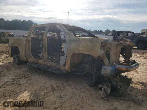 2023 GMC Sierra 1500 with VIN 3GTPHBEDXPG320138, listed as a Copart auction lot 88877605 with Not Provided miles and Salvage Title. Bid and sale history available at DreamBid. Image 4.