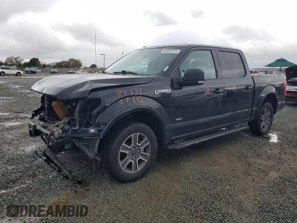 2016 Ford F-150 XL with VIN 1FTEW1CP1GFA14077, listed as a Copart auction lot 48942875 with 139,754 mi miles and Salvage Title. Bid and sale history available at carsss.com. Image 1.