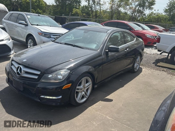 2013 Mercedes-Benz C C 350 with VIN WDDGJ5HB1DF971693, listed as a Copart auction lot 50779225 with 108,979 mi miles and Clean Title. Bid and sale history available at carsss.com. Image 2.
