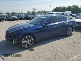 2018 Infiniti Q50 Sport z VIN JN1EV7AP3JM365846, wystawiony jako Copart lot #56216784 z przebiegiem 97 731 mil mil oraz Nie do naprawy • Non repairable. Historia ofert i sprzedaży dostępna na DreamBid. Obrazek 1.