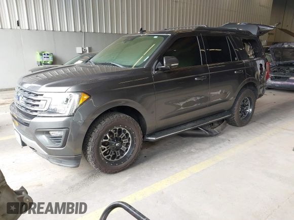 2018 Ford Expedition XLT z VIN 1FMJU1JT7JEA22830, wystawiony jako IAAI lot #42050739 z przebiegiem 114 529 mil mil oraz . Historia ofert i sprzedaży dostępna na DreamBid. Obrazek 2.