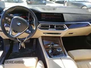 2021 BMW X5 xDrive40i with VIN 5UXCR6C02M9G43082, listed as a Copart auction lot 36675453 with 23,876 mi miles. Bid and sale history available at carsss.com. Image 8.