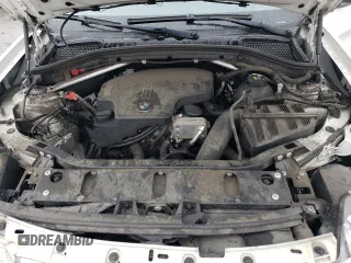 2017 BMW X3 xDrive28i with VIN 5UXWX9C56H0T09497, listed as a Copart auction lot 48904575 with 110,950 mi miles and Salvage Title. Bid and sale history available at DreamBid. Image 12.