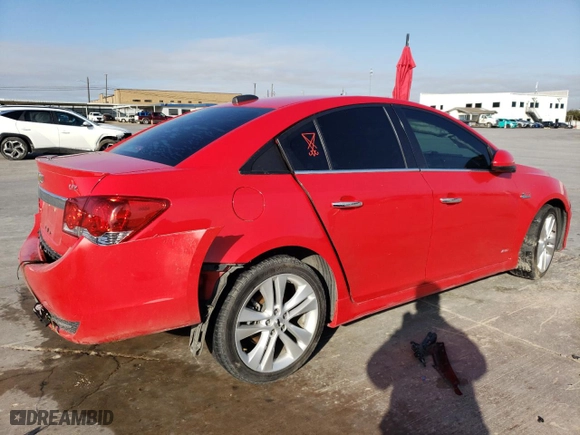 2015 Chevrolet Cruze LTZ with VIN 1G1PG5SB1F7173749, listed as a Copart auction lot 85384724 with 97,315 mi miles and Salvage Title. Bid and sale history available at carsss.com. Image 3.