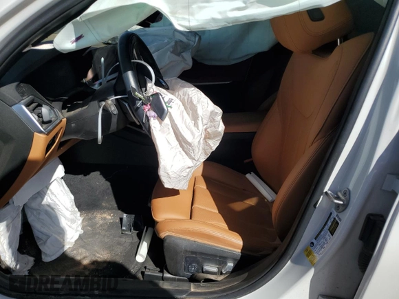 2022 BMW 3 Series 330i with VIN 3MW5R1J05N8C31289, listed as a Copart auction lot 52335505 with Not provided miles and Salvage title. Bid and sale history available at DreamBid. Image 7.