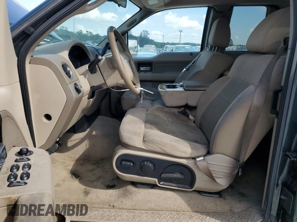 2005 Ford F-150 STX with VIN 1FTRX12WX5NA19210, listed as a Copart auction lot 78093734 with 185,516 mi miles and Salvage Title. Bid and sale history available at carsss.com. Image 7.