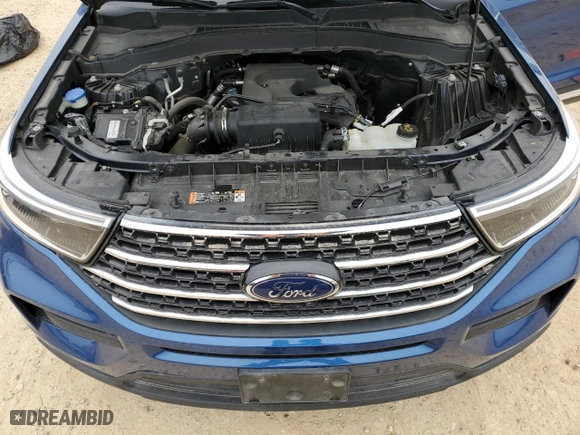 2020 Ford Explorer XLT with VIN 1FMSK7DH7LGC89378, listed as a Copart auction lot 45318185 with 59,313 mi miles and Salvage Title. Bid and sale history available at carsss.com. Image 12.