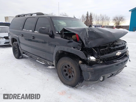 2005 Chevrolet Suburban Z71 with VIN 3GNFK16ZX5G284585, listed as a IAAI auction lot 41588062 with 212,848 mi miles. Bid and sale history available at carsss.com. Image 1.