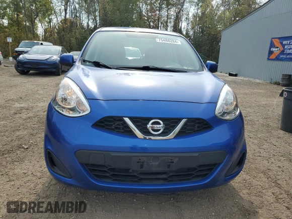 2017 Nissan Micra S z VIN 3N1CK3CP0HL241768, wystawiony jako Copart lot #75488284 z przebiegiem 84 912 mil mil oraz Szkody całkowita. Historia ofert i sprzedaży dostępna na DreamBid. Obrazek 5.