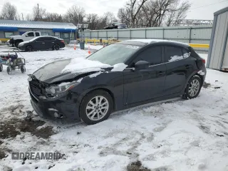 2016 Mazda 3 i Touring z VIN 3MZBM1M78GM265408, wystawiony jako Copart lot #45239475 z przebiegiem 105 722 mil mil oraz Szkoda całkowita • Salvage title. Historia ofert i sprzedaży dostępna na DreamBid. Obrazek 1.