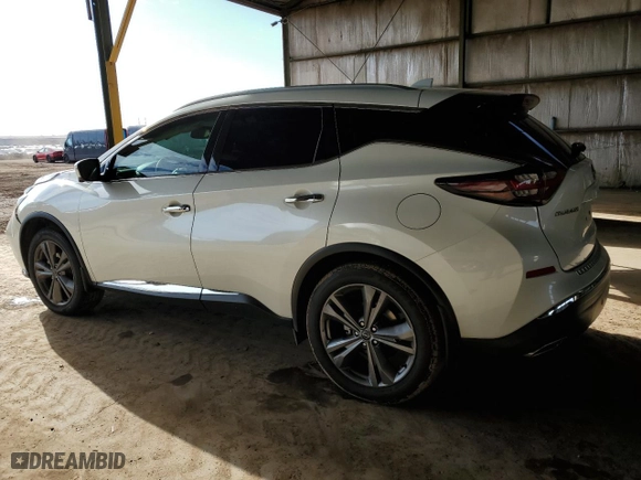 2023 Nissan Murano Platinum with VIN 5N1AZ2DJ8PC100828, listed as a Copart auction lot 48911705 with 44,778 mi miles and Salvage Title. Bid and sale history available at carsss.com. Image 2.