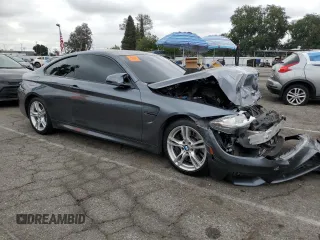 2017 BMW M4 with VIN WBS3R9C59HK709453, listed as a Copart auction lot 55698025 with 108,200 mi miles and Salvage title. Bid and sale history available at DreamBid. Image 4.