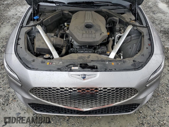 2022 Genesis G70 2.0T z VIN KMTG34TA3NU097004, wystawiony jako Copart lot #45057595 z przebiegiem 39 080 mil mil oraz Szkoda całkowita • Salvage title. Historia ofert i sprzedaży dostępna na DreamBid. Obrazek 11.