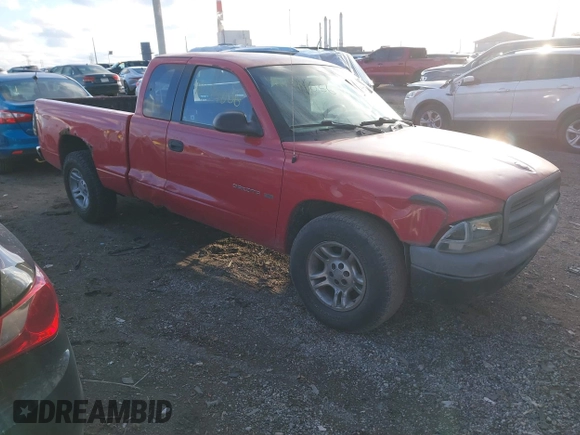 2001 Dodge Dakota Sport with VIN 1B7GL22N11S297957, listed as a IAAI auction lot 41244056 with 193,671 mi miles. Bid and sale history available at carsss.com. Image 1.