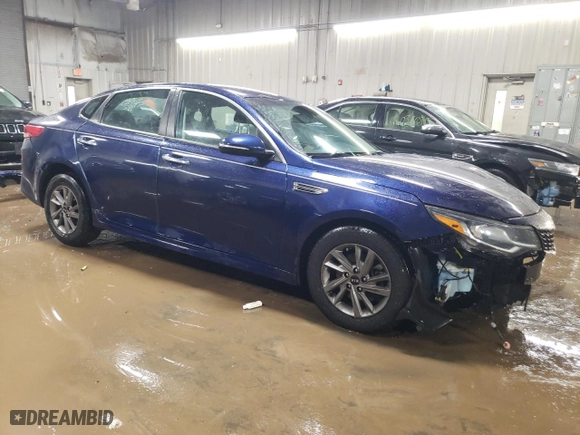 2020 Kia Optima SE with VIN 5XXGT4L39LG403206, listed as a Copart auction lot 48461485 with 91,326 mi miles and Salvage Title. Bid and sale history available at carsss.com. Image 4.