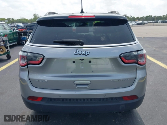 2018 Jeep Compass Limited with VIN 3C4NJDCB6JT131963, listed as a IAAI auction lot 42453633 with 96,782 mi miles and . Bid and sale history available at DreamBid. Image 16.
