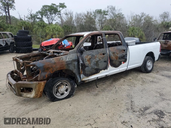 2020 Ram 2500 Tradesman with VIN 3C6UR4HJ9LG266488, listed as a Copart auction lot 82979444 with 0 mi miles and Non Repairable. Bid and sale history available at carsss.com. Image 1.