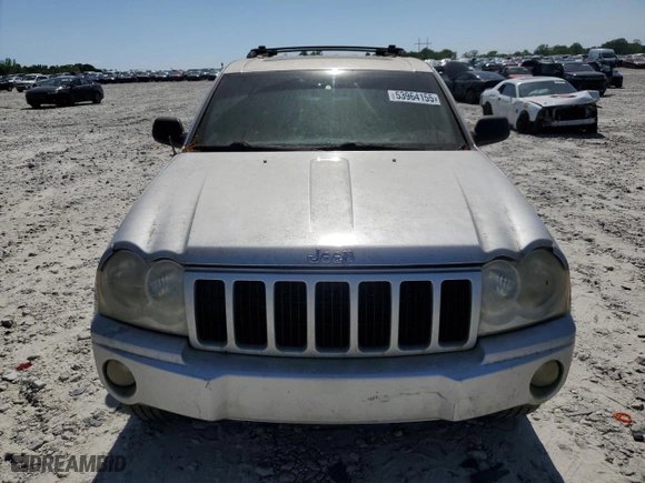 2007 Jeep Grand Cherokee Laredo with VIN 1J8GS48K07C595200, listed as a Copart auction lot 53964155 with 240,392 mi miles and Clean Title. Bid and sale history available at carsss.com. Image 5.