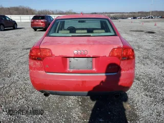 2005 Audi A4 2.0T with VIN WAUAF68E65A520157, listed as a Copart auction lot 88092125 with 150,780 mi miles and Salvage Title. Bid and sale history available at carsss.com. Image 6.