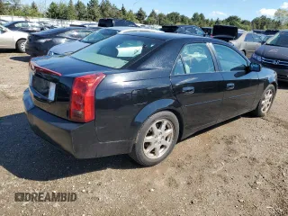2003 Cadillac CTS with VIN 1G6DM57N630125967, listed as a Copart auction lot 73190504 with 136,655 mi miles and Salvage Title. Bid and sale history available at carsss.com. Image 3.