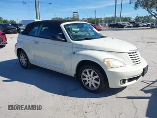 2008 Chrysler PT Cruiser with VIN 3C3HY55X38T101812, listed as a IAAI auction lot 41236601 with 116,036 mi miles and . Bid and sale history available at DreamBid. Image 1.